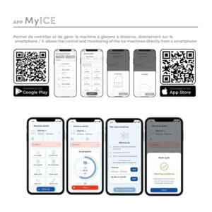 Application mobile Icematic – Gestion de la machine à glaçons C38A