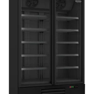 vitrine vitrée négative 2 portes