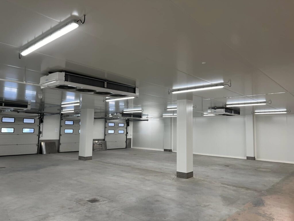 Zone expédition à température contrôlée